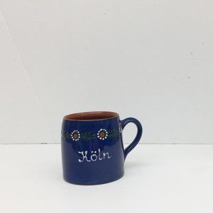 KOLN Cologne Germany Mug Handgetopfert Hand Made